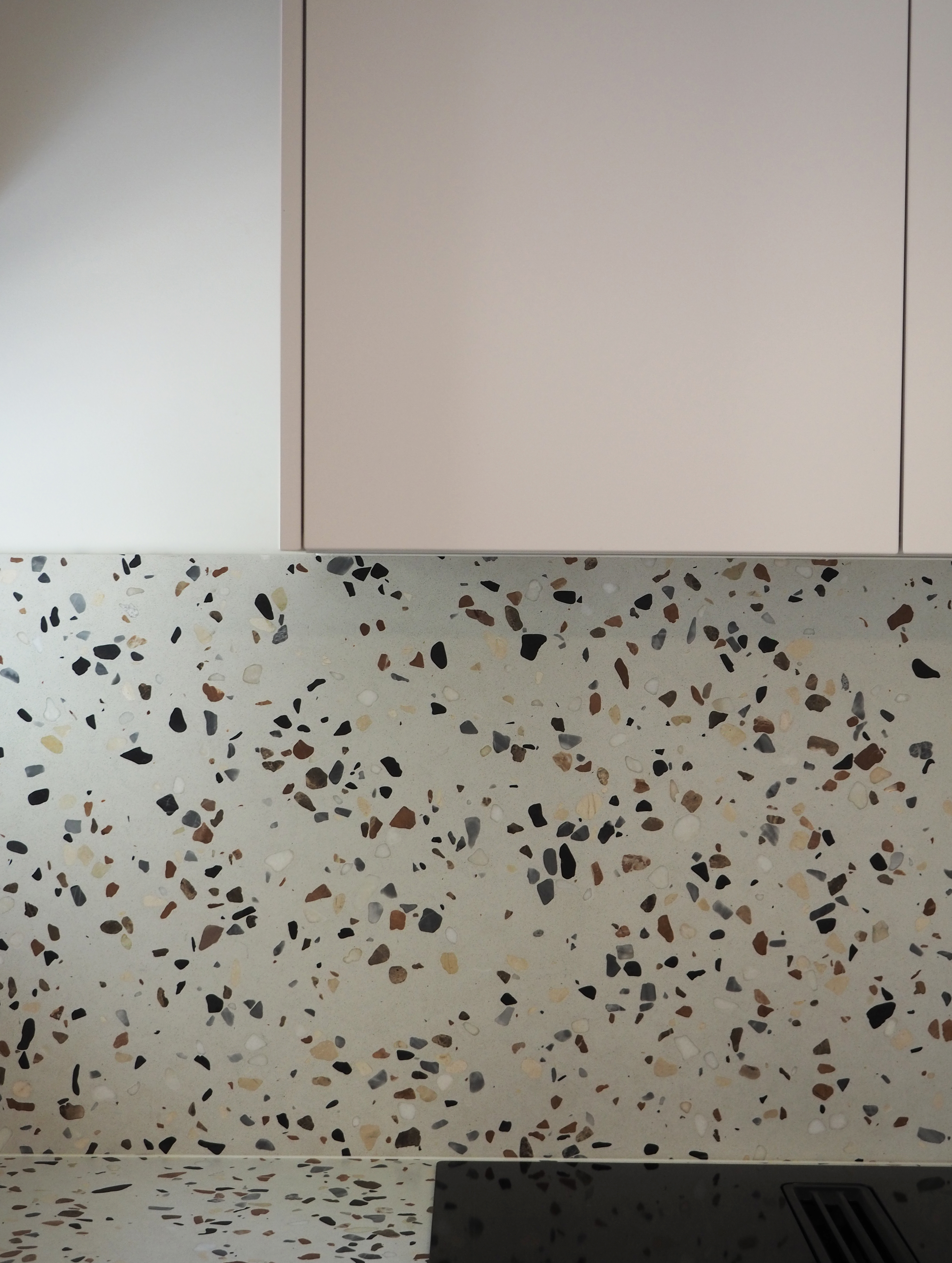 détail cuisine terrazzo