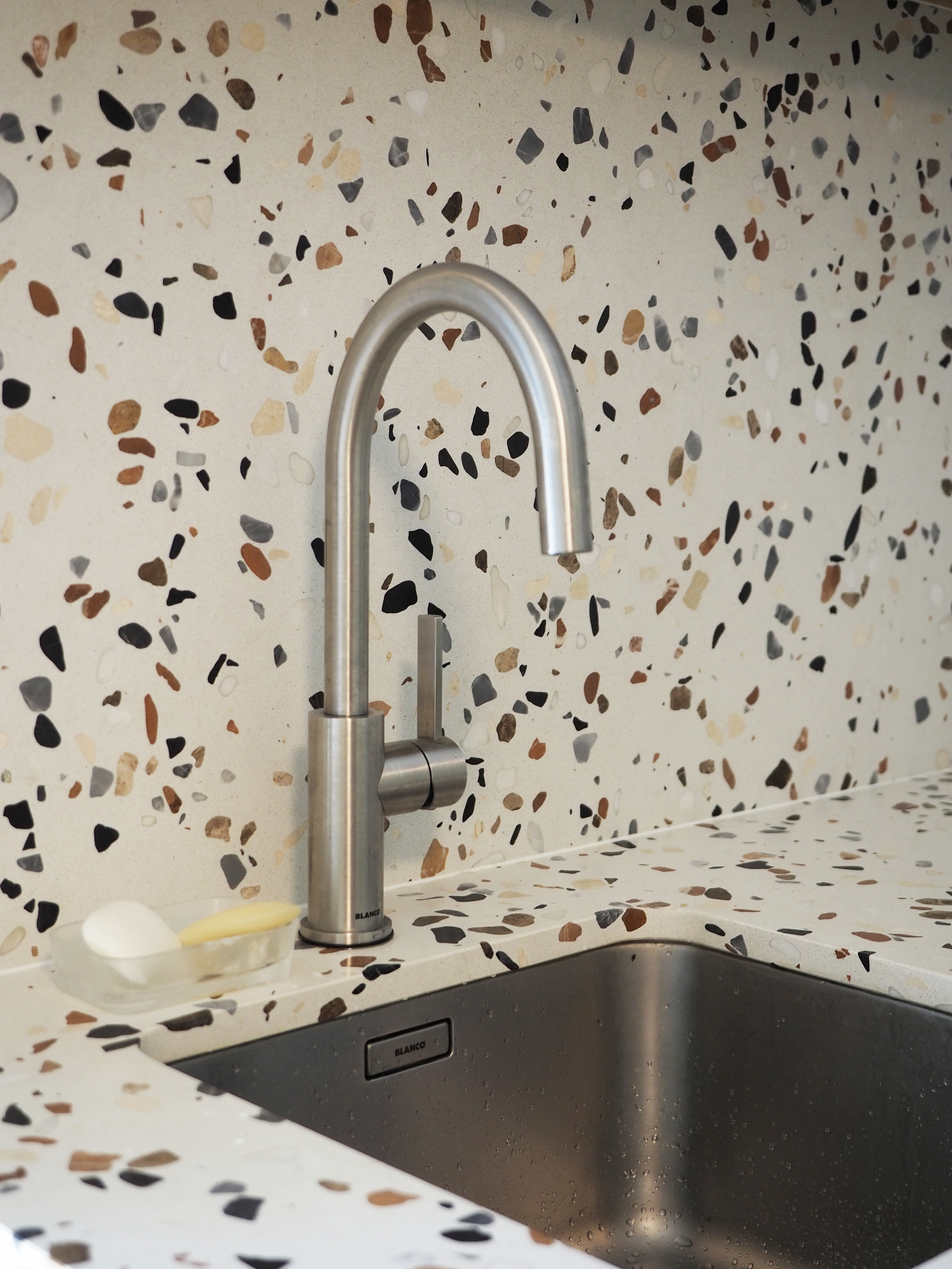 détail évier cuisine