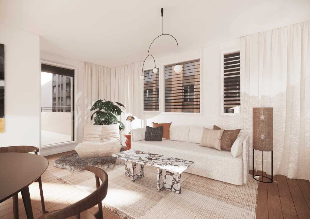 rénovation salon toulouse
camille pham architecte d'intérieur toulouse